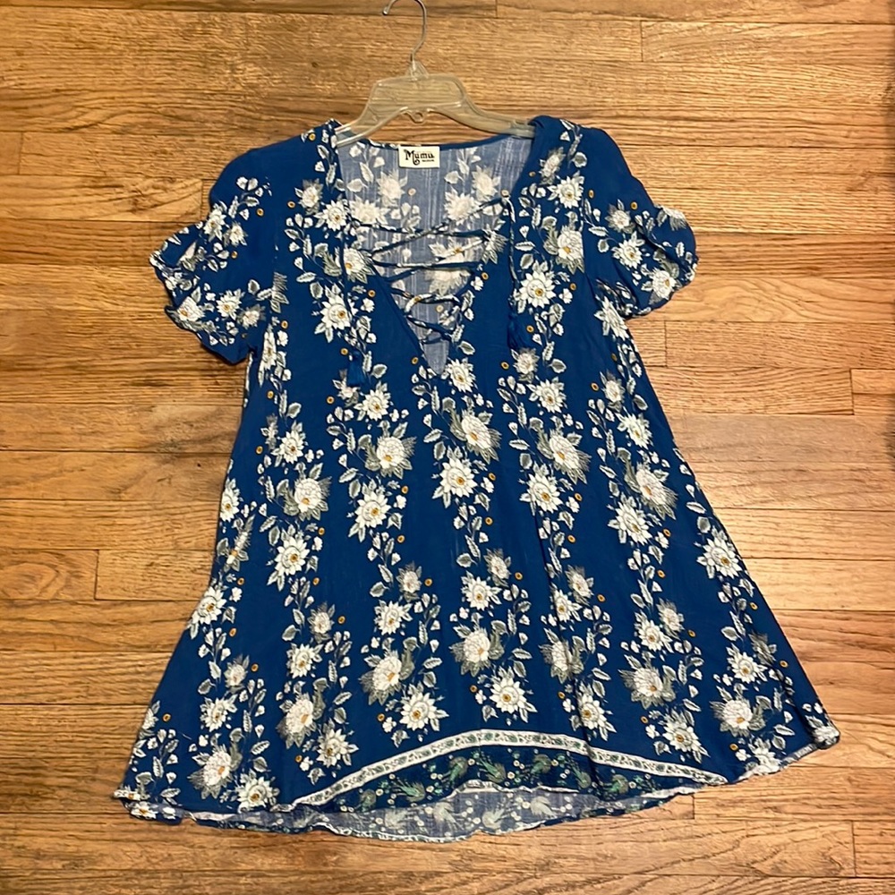 Show Me Your Mumu floral baby doll dress size Medium